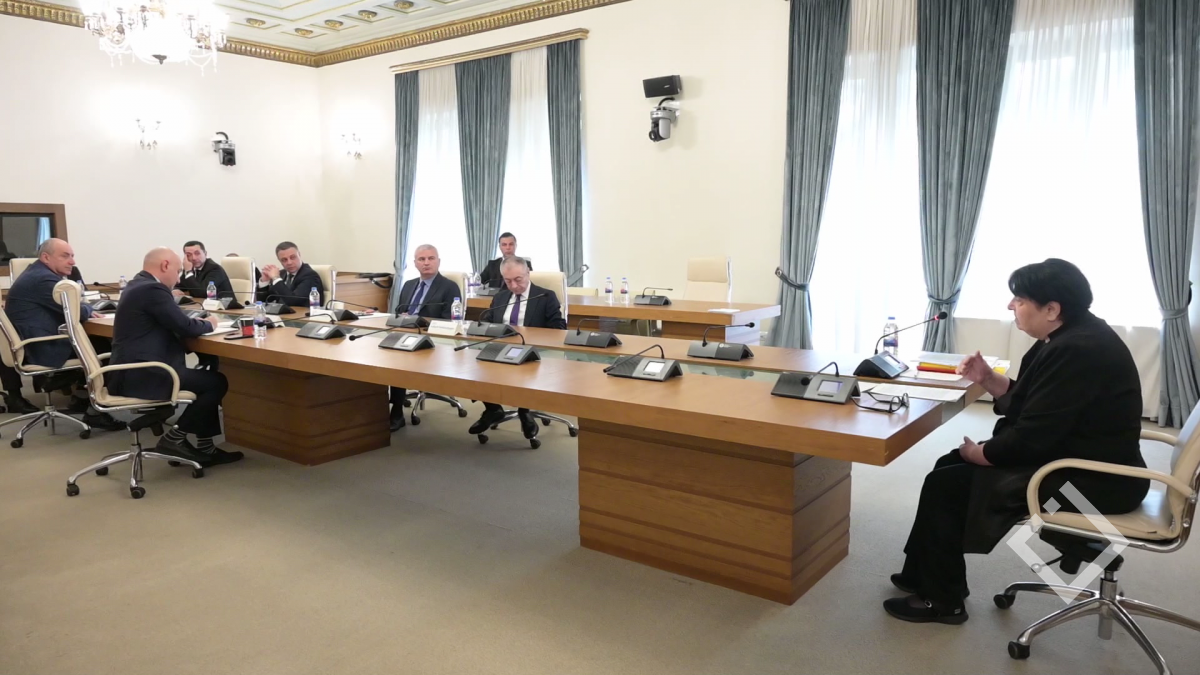 საგამოძიებო კომისიის სხდომა